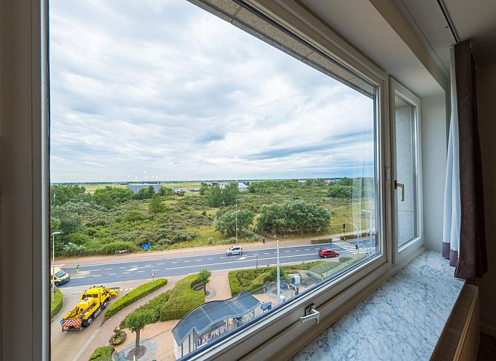 Gemuetliches Wohnzimmer des Ferienhauses Majestic - 0505 in Middelkerke, Westflandern, mit herrlichem Blick auf die Umgebung.