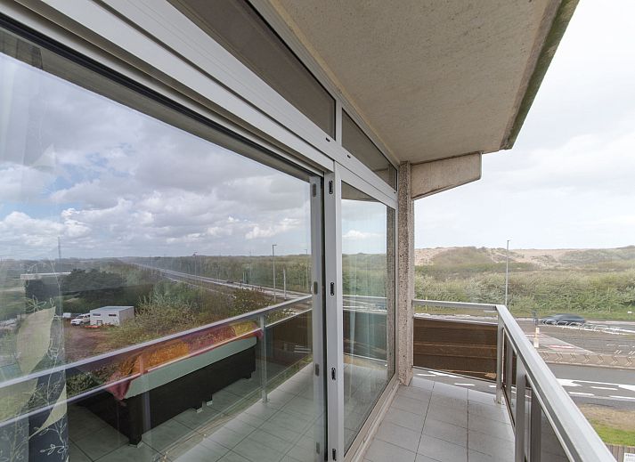 Stylish living room in Apartment Apt. 403 in Bredene, West Flanders, Belgium, featuring modern furnishings and comfortable seating.