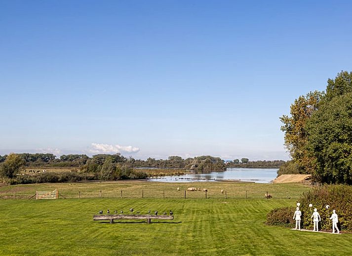 Magnificent views from Holiday Home in Diksmuide of the surrounding countryside in West Flanders, Belgium.