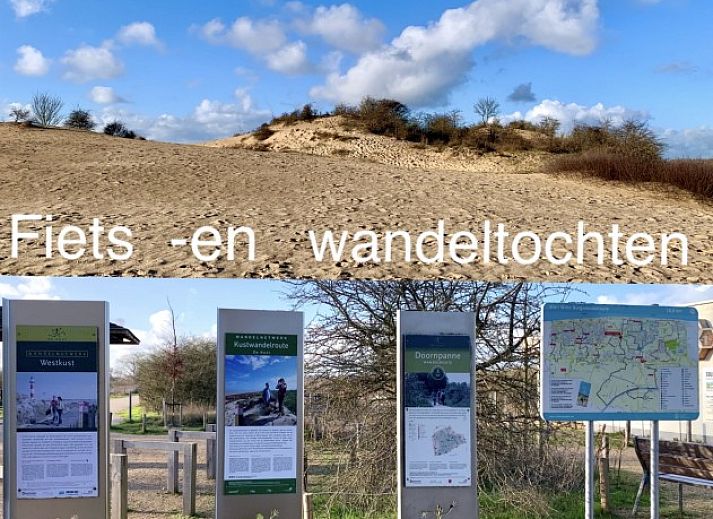 Rustikale Essecke aus Holz auf der Terrasse von Het Anker, Ferienhaus in Oostduinkerke, fuer entspannte Mahlzeiten im Freien.