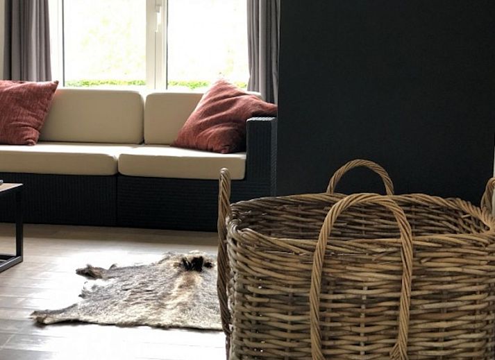 Charmante gevel van De Oude Klei, luxe vakantiewoning in Oost-Vlaanderen, Belgie.