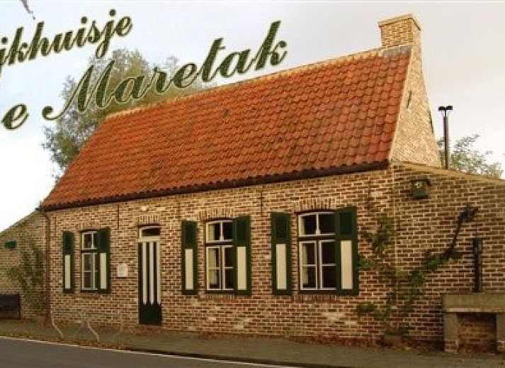 Verblijf 0212202 • Vakantiewoning Oost-Vlaanderen • Dijkhuisje De Maretak 