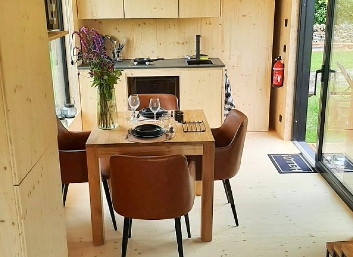 Stylish bathroom in Black Pearl vacation home, Moerzeke, East Flanders, with modern shower.
