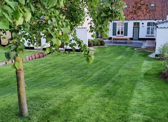 Atemberaubende Aussicht vom Cottage in Gavere Dikkelvenne, einem Ferienhaus in Dikkelvenne, Ostflandern, mit grossartiger Landschaft.