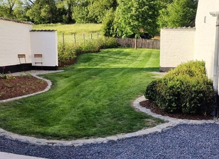 Atemberaubende Aussicht vom Cottage in Gavere Dikkelvenne, einem Ferienhaus in Dikkelvenne, Ostflandern, mit grossartiger Landschaft.