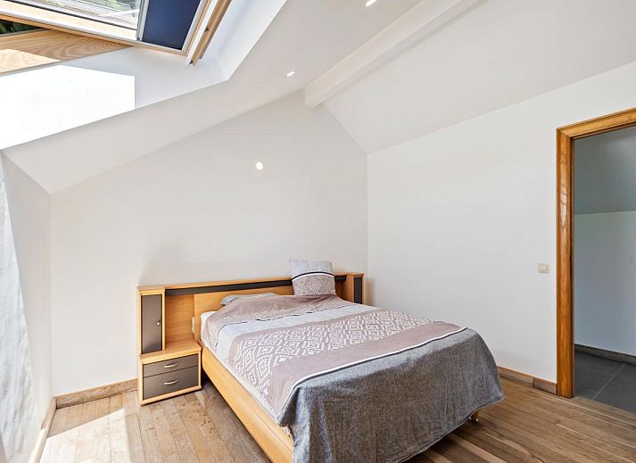 Veranda of Quanto A vacation home in Geetbets, Flemish Brabant overlooking green nature.