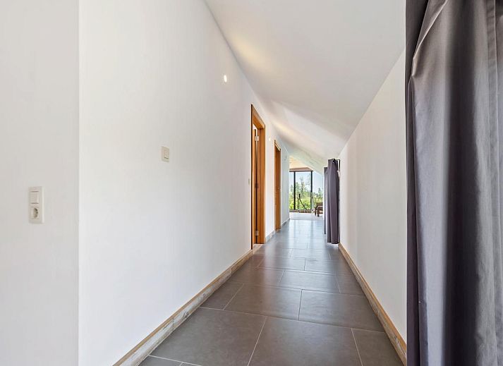 Veranda of Quanto A vacation home in Geetbets, Flemish Brabant overlooking green nature.