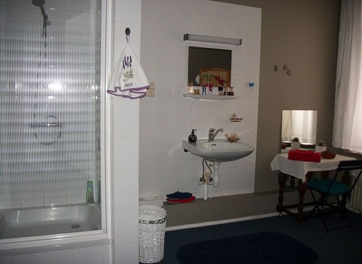 Attractive bedroom at Bed and Breakfast 't Zuid in Antwerp with comfortable double bed and elegant decorations.