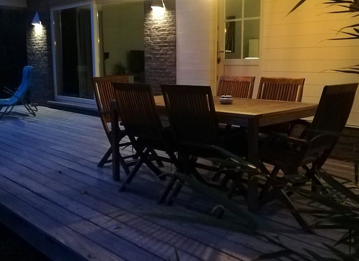 Modern kitchen in Holiday home in Hulshout, Antwerp, ideal for a relaxing stay in Belgium.