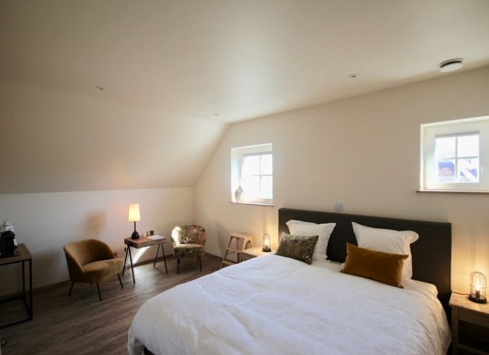 Ontbijt met vers fruit en croissants bij B&B 't Mjeels Pierke, Meerle, Antwerpen.