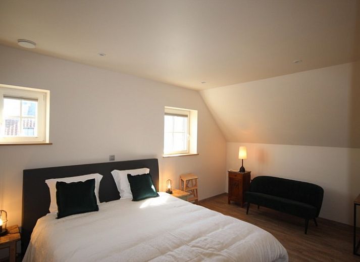 Ontbijt met vers fruit en croissants bij B&B 't Mjeels Pierke, Meerle, Antwerpen.