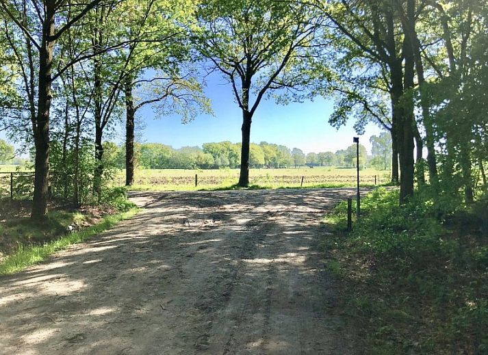 Moderne badkamer met dakraam bij B&B 't Mjeels Pierke in Meerle, Antwerpen.