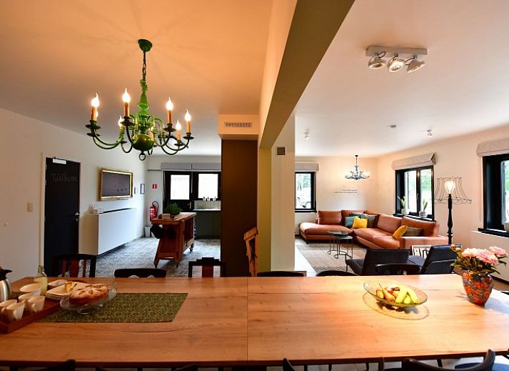 De Duivenmelkerij vakantiehuis in Meerhout, Antwerpen met charmante gevel en rode dakpannen.