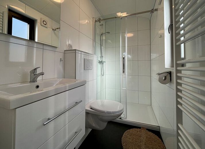 Stylish interior of the detached house in 2400 Mol, Antwerp, Belgium, with modern kitchen and comfortable living room.