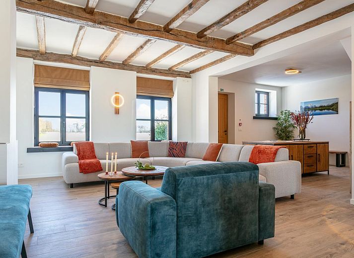 Lindehoeve vacation home in Turnhout, Belgium with beautiful views of the garden and rural surroundings.