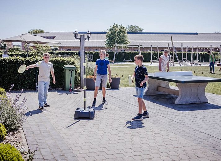 Cozy bedroom with three beds in Driehoekshoeve vacation home, Kasterlee, Antwerp.