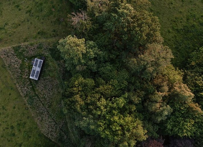 Geniet van de zonsondergang bij Huisje in Wuustwezel, vakantiehuis in het groen van Antwerpen, Belgie.
