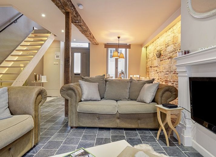 Vooraanzicht van Bibi Tongeren, een charmante vakantiewoning in Tongeren, Limburg met een uitnodigend exterieur.