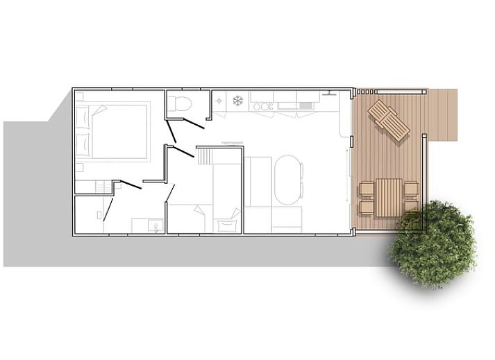 Unterkunft 053518 - Ferienhaus Limburg - Huisje in Kinrooi