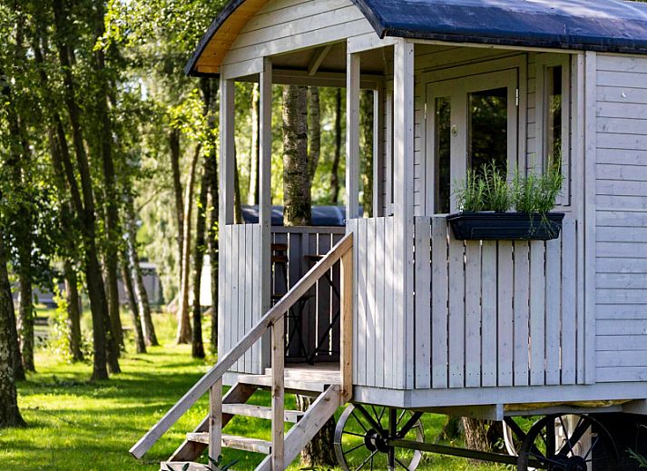 Guest house 053521 • Holiday property Limburg • Pipowagen met terras