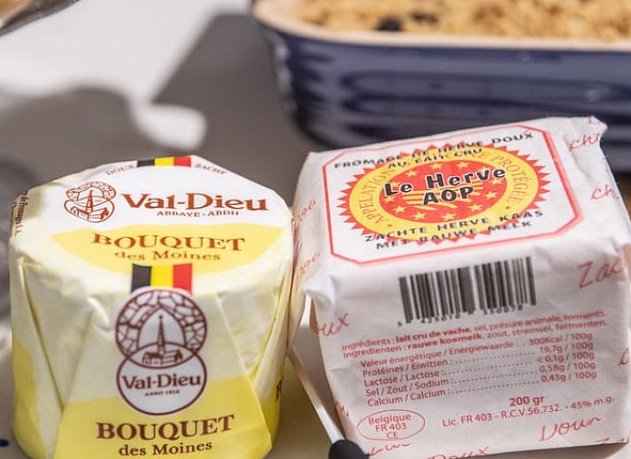 Comfortable bedroom in Cottage in Aubel, bed and breakfast in the Ardennes, with modern interior and natural light.