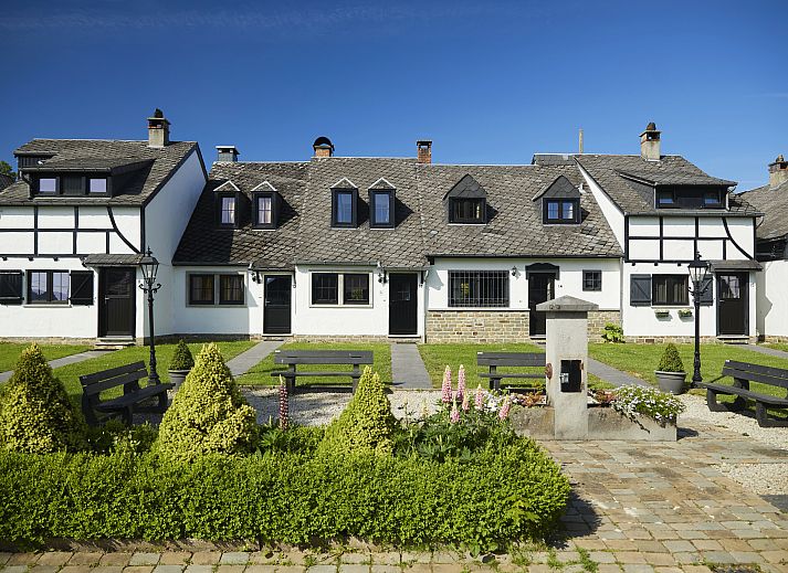 Plattegrond van Village les Gottales 6-persoons bungalow in Trois-Ponts, Ardennen, biedt een overzicht van het interieur en de indeling.