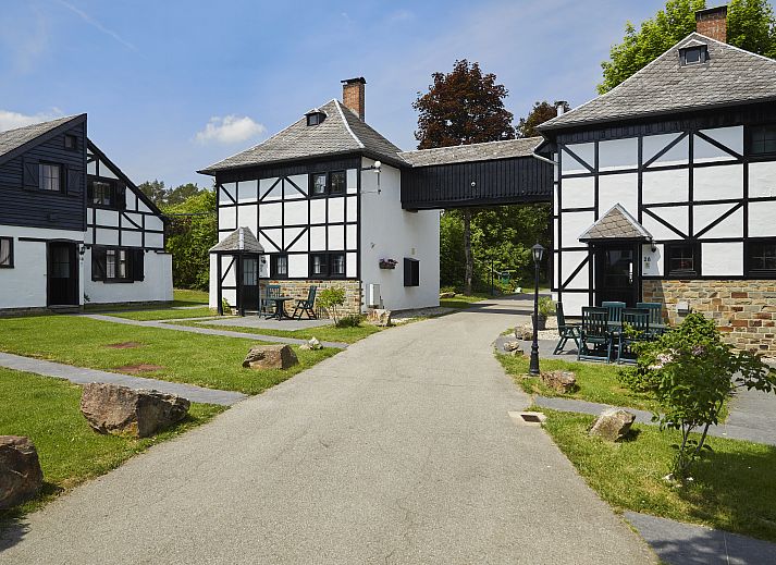 Grundriss von Village les Gottales | Turm fuer 4 Personen | 4BT in Trois-Ponts, Ardennen, mit gemuetlichem Wohnzimmer und moderner Kueche.