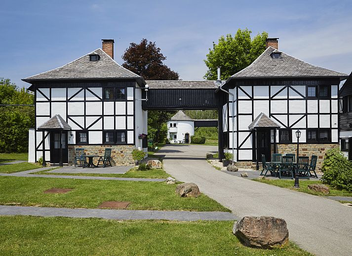 Grundriss von Village les Gottales | Turm fuer 4 Personen | 4BT in Trois-Ponts, Ardennen, mit gemuetlichem Wohnzimmer und moderner Kueche.