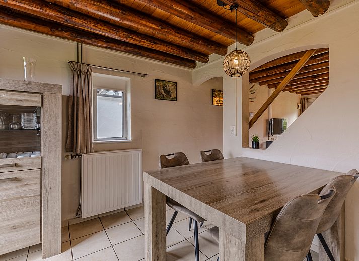Plattegrond van Village les Gottales 4-persoons bungalow in Trois-Ponts, Ardennen. Comfortabele slaapkamers voor een ontspannen verblijf.