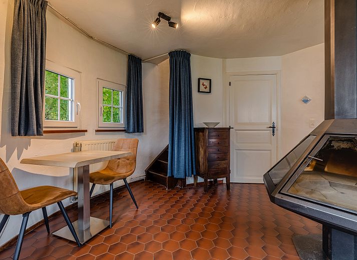 Grundriss des 2-Personen-Turmhauses "Village les Gottales" in Trois-Ponts, Ardennen. Kompaktes Ferienhaus mit moderner Ausstattung.