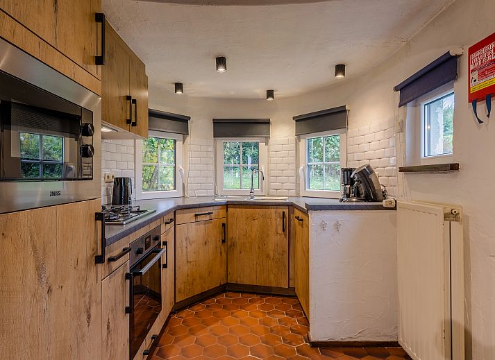 Grundriss des 2-Personen-Turmhauses "Village les Gottales" in Trois-Ponts, Ardennen. Kompaktes Ferienhaus mit moderner Ausstattung.