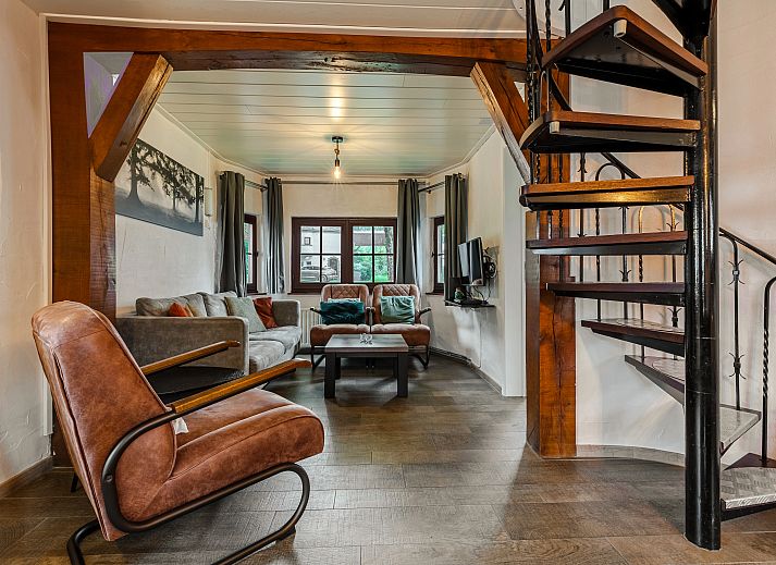 Grundriss von "Village les Gottales", einem Turmhaus fuer 6 Personen in Trois-Ponts, Ardennen, Belgien. Ideales Ferienhaus fuer Familien.