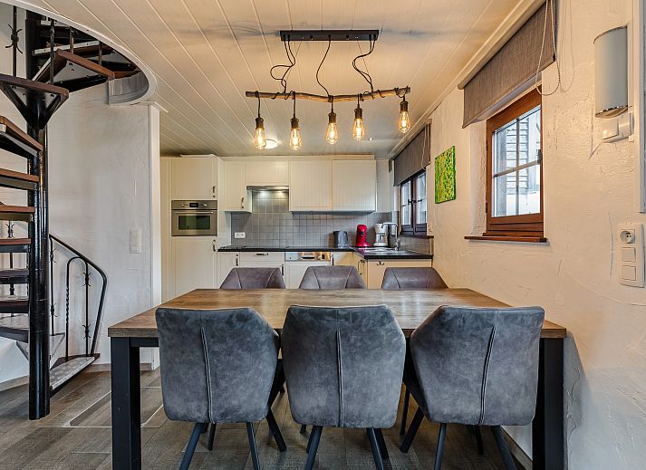 Grundriss von "Village les Gottales", einem Turmhaus fuer 6 Personen in Trois-Ponts, Ardennen, Belgien. Ideales Ferienhaus fuer Familien.