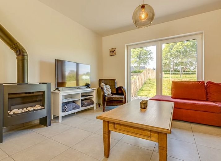 Vakantiehuisje in Sourbrodt, Ardennen: geniet van de groene omgeving en het zonnige terras in deze charmante vakantiewoning in Belgie.