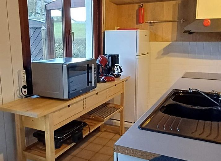 Uitzicht op de natuurlijke omgeving van Vakantiewoning 2 in Ouren, Ardennen, Belgie.