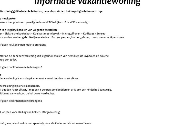 Zonnig terras bij Vakantiewoning 2 in Ouren, Ardennen, Belgie voor buiten dineren.