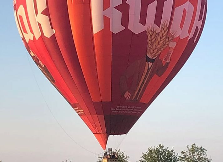 Spacious kitchen and dining room in Holiday cottage in Sivry, Hainaut, Belgium, ideal for cozy dinners with wooden interior.
