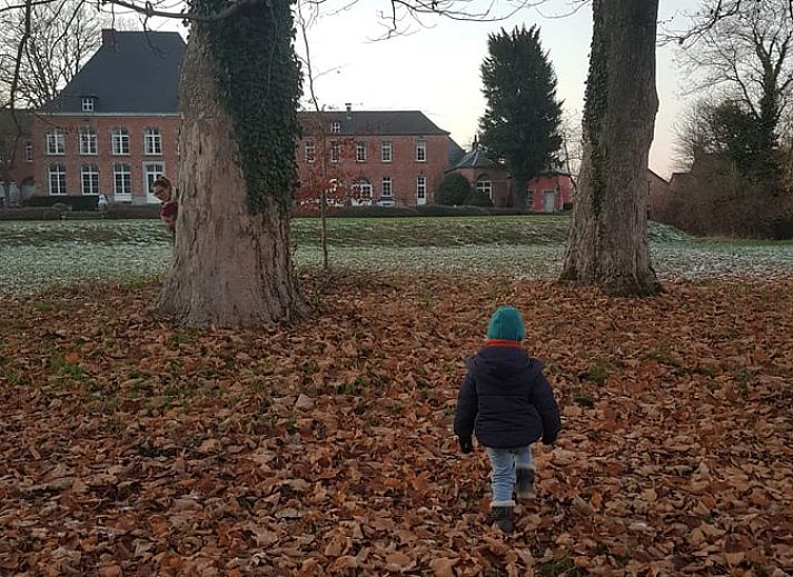 Beautiful surroundings around Holiday home in Sars-la-Bruyere, located in green Hainaut, Belgium.