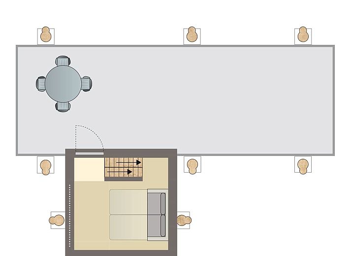 Unterkunft 0735610 - Bungalow Hennegau - 2-4 persoons The Treeloft | 2-4TH