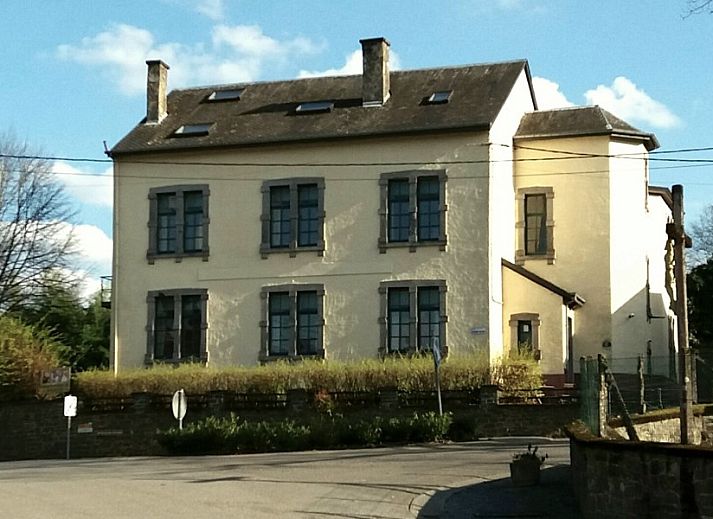 Buitenkant van Maison Del Campo, charmant vakantiehuis in Alle-sur-Semois, Ardennen.