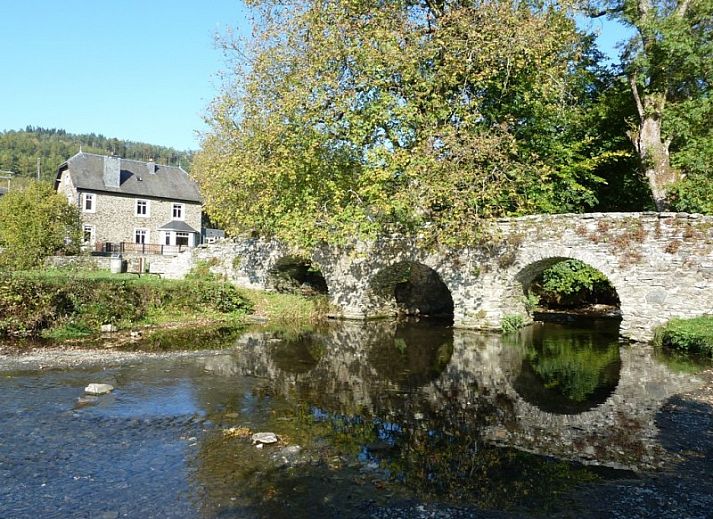 Le Moulin Cognaut vakantiehuis in Vresse-sur-Semois, omgeven door natuur en rust in de Ardennen, Belgie.