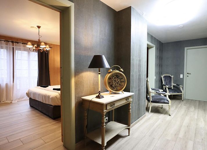 Relax in the recreation room of Leora Cosy, a vacation home in Membre, Ardennes, Belgium, with an inviting pool table.