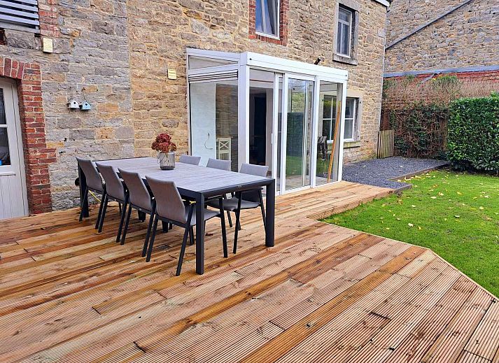 Stijlvolle speelkamer met biljarttafel in vakantiehuis ARD138, Han-sur-Lesse, Ardennen.