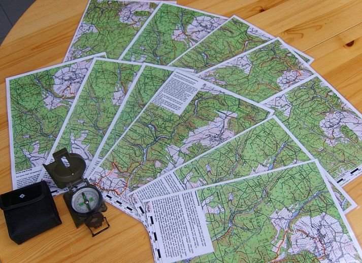 Sneeuwlandschap rondom TOPLOCATIE Gite Zwaluwnest vakantiehuis in Herresbach, Ardennen, Belgie.