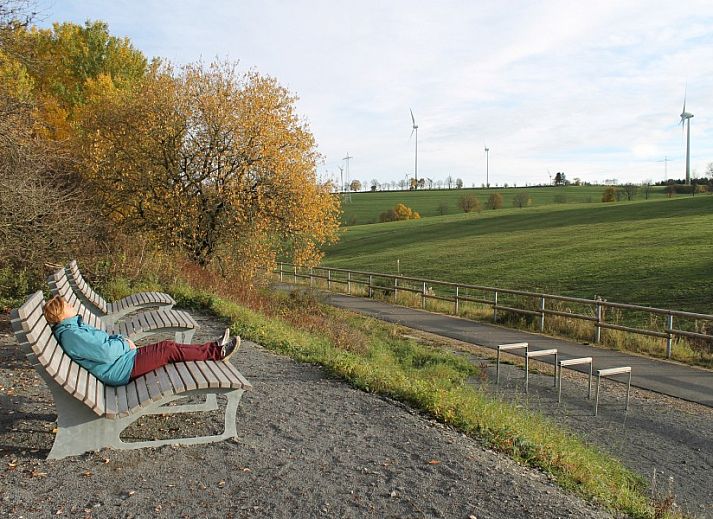 Moderne keuken in TOPLOCATIE Gite Zwaluwnest vakantiehuis in Herresbach, Ardennen, Belgie.