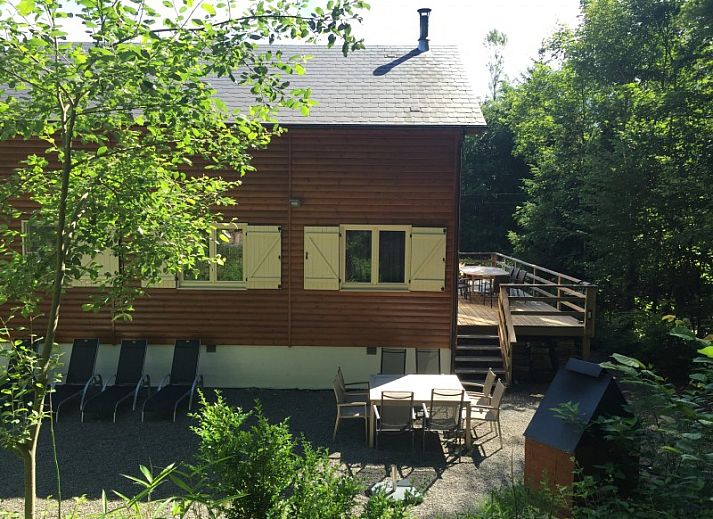 Chalet Eikenblad in Durbuy, sfeervol verlicht vakantiehuis in de Ardennen, Belgi.