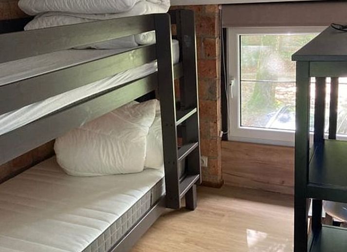 Cozy living room in Holiday home in Izier, Ardennes, Belgium with comfortable seating area and atmospheric lighting.