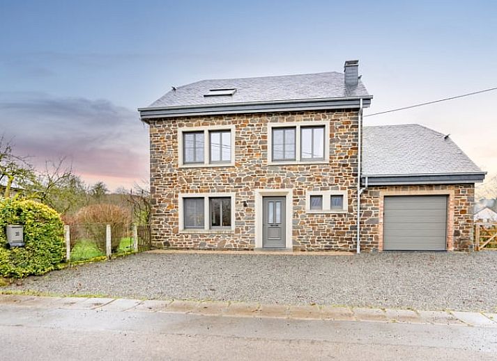 Charming vacation home in Ortho, Ardennes with a beautiful terrace and flower garden in Luxembourg, Belgium.