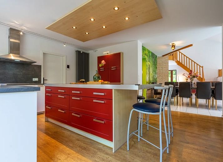 Vacation home in Vesqueville overlooking a pond, located in the quiet Ardennes, Luxembourg, Belgium.