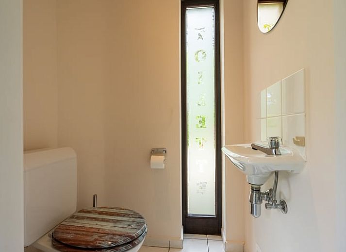 Vacation home in Vesqueville, natural setting with flowing stream in Ardennes, Luxembourg, Belgium.